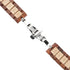 Wooden Watch Band for Apple Watch, Natural Hardwood Strap for iWatch Series 8,7,6,5,4,3,2,1 (Sandal + Maple)