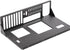 JOYJOM Open Air PC Case, PC Test Bench PC Case, ATX Open Frame