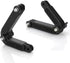 ThtRht 2 Pack Action Camera Curved Extension Arm Adjustable Rotating Camera Mount Joint