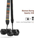 MoKo Camera Strap, Retro Cotton Canvas Woven Universal Shoulder Neck Sling Belt for ALL DSLR/SLR Cameras