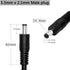 Gzzscortd 24V BQ5T 120W Replacment AC DC Power Adapter Charger Compatible with Sun UV LED Nail Lamp Nail Dryer Power