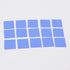 50Pcs Thermal Pad 15x15x1mm, Non Conductive Silicone Thermal Pads with 6.0 W/mK Conductivity for Laptop Heatsink
