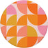 Geometric Mid Century Modern Abstract Pattern Pink Orange PopSockets PopGrip: Swappable Grip for Tablets & Phones