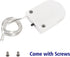 Aobao 15pcs CR2032 Battery Holder with Switch, Coin Cell 1 x 3V Button Leads On Off Switch, White
