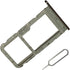 Replacement SIM Card Tray Holder Parts for Moto G Fast, Moto-rola Moto G Fast XT2045 XT2045-3 6.4 Inches (Silver Color)