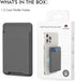 AHASTYLE MagSafe Wallet for iPhone 15/14/13/12/Pro Max/Pro/Plus/Mini, RFID Magnetic Card Holder Silicone Sleeve