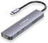 LENTION USB C Hub with 100W Charging, 4K HDMI, Dual Card Reader, USB 3.0 & 2.0 for MacBook Pro/Air, Space Gray