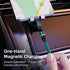 Magnetic Charging Cable with LED 4Pack, Rotation Magnetic Phone Charger Compatible with Micro Type C and iProduct