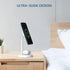 Techsmarter 2-in-1 Magnetic Wireless Charging Stand with 20W USB-C Wall Charger & 5ft USB-C Cable for iPhone 12/13/14