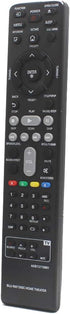 AKB73775801 Replacement Remote for LG Blu-ray Home Theater Models BH5140, BH5440P, LHB655, and more