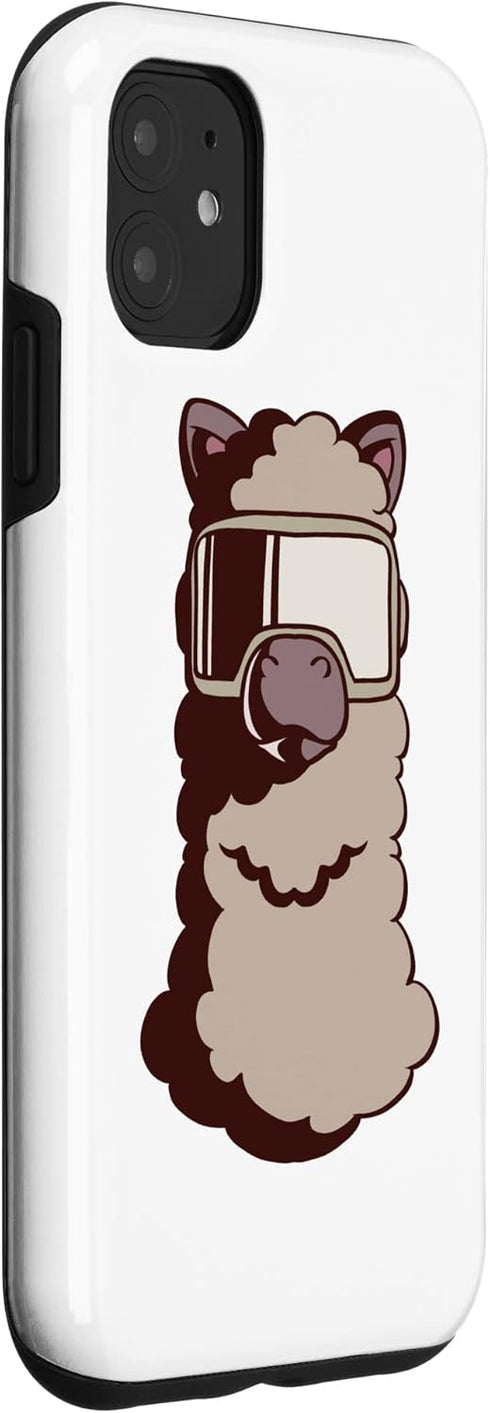 Funny Llama With VR Headset Glasses Case - iPhone 11 Virtual Reality