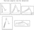 Leavnea Cell Phone Stand,Adjustable Angle Height Phone Honder for Desk,Fully Foldable Portable Phone Mount,Compatible