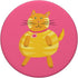 Funny Cat Popsocket, Cute Kitty Cat Popsockets Standard PopGrip