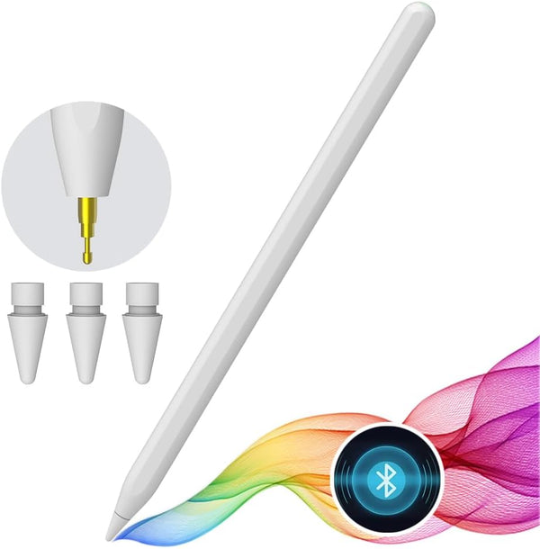 Stylus Pencil with Palm Rejection for Apple iPads (2018-to-Date), Compatible with iPad Pro, Air, Mini