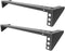 JINGCHENGMEI 2 Pcs of 1U 19 Inch Steel Vertical Wall Mount Server Rack