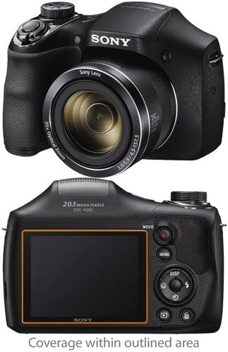 BoxWave Screen Protector for Sony Cyber-Shot DSC-H300 - ClearTouch Crystal (2-Pack), HD Film Skin