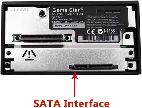 Interface HDD Hard Disk Adapter for Sony PS2 Playstation 2 (SATA) Network Adapter