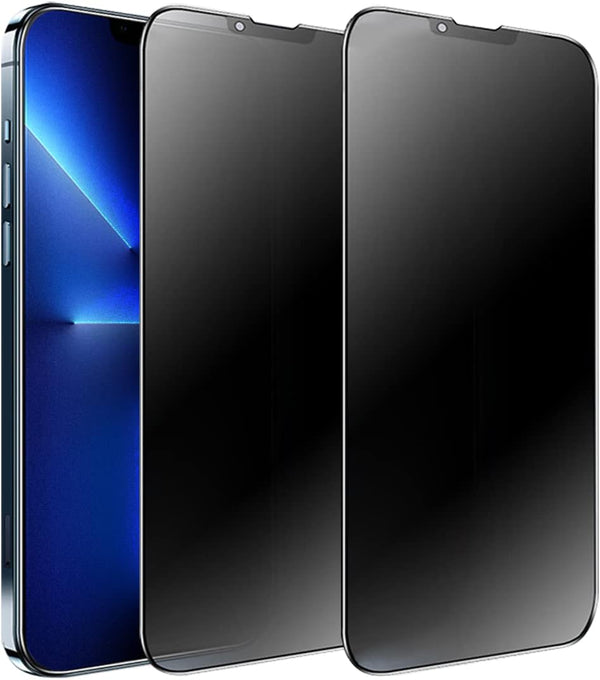 2-Pack Matte Privacy Screen Protector for iPhone 13 Pro Max/iPhone 14 Plus, Anti-Spy, Scratch Resistant, Full Coverage.
