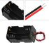 WMYCONGCONG 6 PCS 4 x 1.5V AA Battery Holder Case Box with Black Red Wire Leads