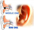 Mini Spy Earpiece Invisible Earphone Cheat Covert Earpiece for Mobile
