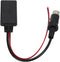 13 Pin Bluetooth Aux Adapter, KIMISS ABS Music Adapter for Kenwood 13-pin CD Host, Not for KVT-516, KRC-3006
