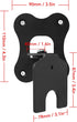 RS3S Speaker Wall Mounting Stand, Space Saving with Easy Install, Rotate Angle for School, Auditorium & Outdoor Use,