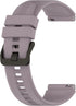 E ECSEM Bands for Bgulong H22 Smartwatch, Replacement Soft Silicone Waterproof Sport Strap Accessories
