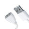 Vebaisa Magnetic USB DC Charger Cable Charging Cord for 2 Dots Single Polarity