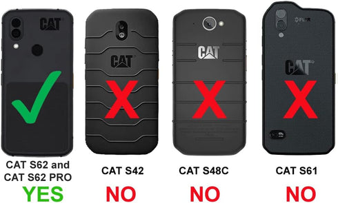 Protective Hard Shell Case for CAT S62 and CAT S62 PRO Phones (Navy Blue)