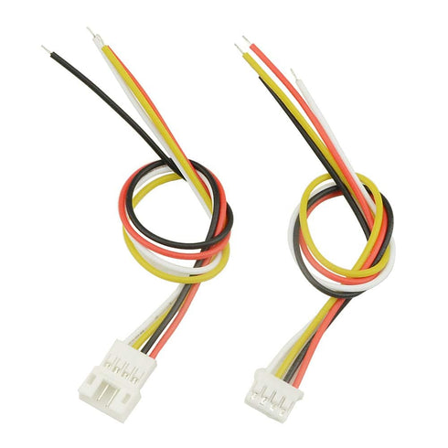 XINGYHENG 40Pcs 2.0mm 4PIN Female Male Connecting Plug with 15cm Terminal Connector Wire Cable for Light Strip