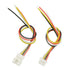 XINGYHENG 40Pcs 2.0mm 4PIN Female Male Connecting Plug with 15cm Terminal Connector Wire Cable for Light Strip