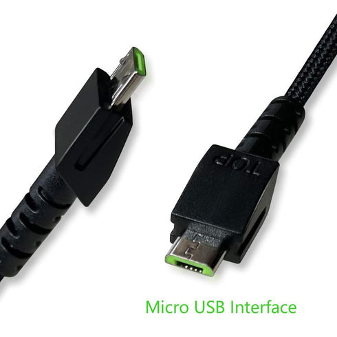 Mouse Charging Cable for Razer Naga Pro 20000 DPI, Viper Ultimate, USB Charger Cord for Razer DeathAdder V2