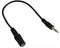 3.5mm TRRS Headset to TRS Headphones Adapter (Removes Microphone Channel)