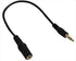 3.5mm TRRS Headset to TRS Headphones Adapter (Removes Microphone Channel)