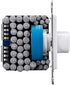 Monoprice 120-Watt Rotary Resistance Speaker Volume Control - 12-Position Switch, Multi-Color