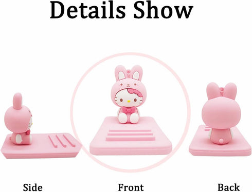 Cute Phone Stand for Desk - Cell Phone Holder for Girls, Compatible with All Mobile Phones