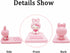 Cute Phone Stand for Desk - Cell Phone Holder for Girls, Compatible with All Mobile Phones