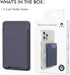 AHASTYLE MagSafe Wallet for iPhone 15/14/13/12/Pro Max/Pro/Plus/Mini, RFID Magnetic Card Holder, Midnight Blue