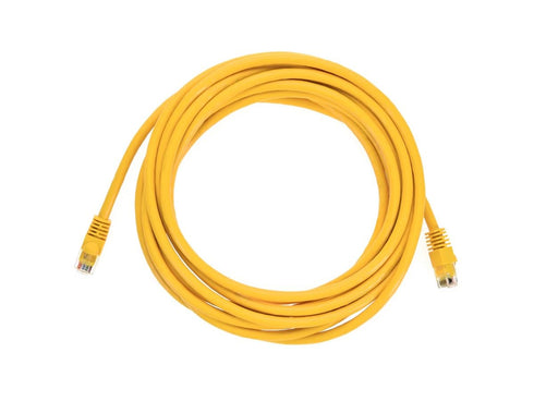 Monoprice Cat6 Ethernet Patch Cable, Snagless RJ45, Pure Bare Copper, 550MHz, 14 Feet, Yellow