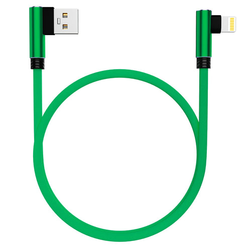 iPhone Lightning Charger 1 Pack 10 Ft Green Apple MFi Certified Nylon Braided Fast Charging Cable Compatible with