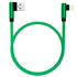 iPhone Lightning Charger 1 Pack 10 Ft Green Apple MFi Certified Nylon Braided Fast Charging Cable Compatible with