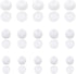 KALIONE 30 Pcs Silicone Earbud Cap Tip Cover Replacement, Ear Tips for in-Ear