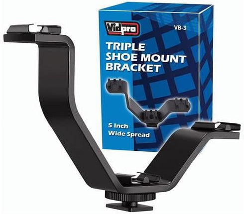 Vidpro VB-3 Triple Shoe Mounting Y-Bracket