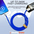 chubbycable Chubby 2.0 Fast Charging Cable Durable Soft Silicone USB C Cable 240W Extra Thick Phone Charger Cord,