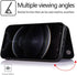 uCOLOR Flip Leather Wallet Case Card Holder for iPhone 12 Pro/12, Women and Girls with Card Holder Kickstand, Marble
