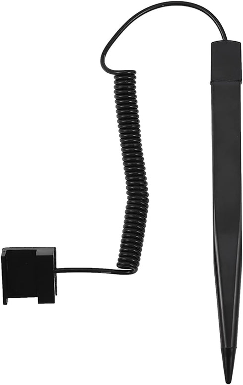 Universal Disc Tip Resistive Stylus, Capacitive Touch Screen Pen with Spring Rope for Tablet Mobile Phone Industrial PC