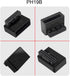 NFHK USB 3.0 20pin Male to Female Extension Adapter, Up & Down Angled 90 Degree Overmold