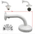 Security Camera Mount Bracket, Aluminum L-Type Wall Mount for Dome IP Cameras, Universal Junction Box