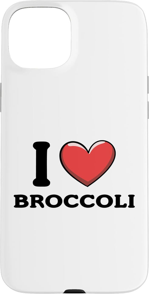 I Love Broccoli Apparel I Love Broccoli Case for iPhone 15 Plus