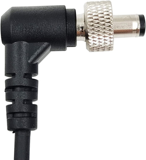 LSYRIA 5.5 2.1mm PIX-E7 PIX-E5 7 400s, 40inch D-Tap to Locking DC Monitor Power Cable, Right Angle Cable Suitable